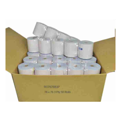 Calibor 3PLY Paper 76X76 50 ROLLS/Box