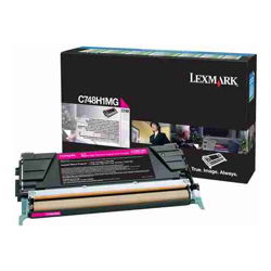 Lexmark LMC748H1MG C748H1MG Return Program High Yield Magenta Toner (10K) GENUINE