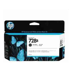 HP 728B 300ml Matte Black Ink Cartridge