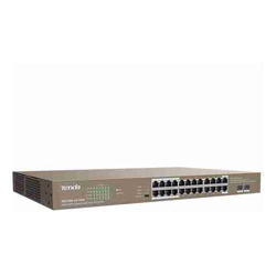 Tenda TEG1126P-24-410W 24GE  2SFP SWITCH WITH 24-PORT POE
