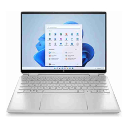 HP SPECTRE X360 14-ef0067TU i7-1255U 32GB DDR4 ONBOARD RAM 1TB NVME SSD 13.5in WUXGA+ IPS TOUCHSCREEN 400 NITS IR-WEBCAM WIFI-6 BT-5.2 WINDOWS 11 PRO 1/1/0 WARRANTY SILVER