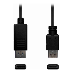 Axceltek CDPH-2 DP M to HDMI M 2M cable