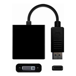Axceltek AC-DPDVI4K Display Port to DVI M/F 4K adapter 15cm