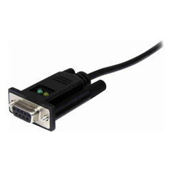 StarTech STARTECH.COM USB to RS232 DB9 SERIAL ADAPTER M to M 1.8M NULL MODEM FTDI 2YR