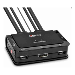 Lindy  Lindy 2 Port DP 1.2 KVM Switch