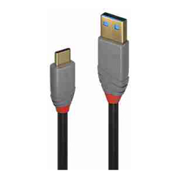 Lindy  Lindy 1m USB to USBC Anthra