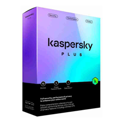 Kaspersky Plus Physical Card (1 Device 1 Account 1 Year) Supports PC Mac  Mobile