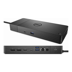 Dell WD19TBS Thunderbolt Dock Dual 4K 2 x DisplayPort 1 x HDMI 1 x USB-C w/ DP 1 x Thunderbolt 3 180W AC Adapter (130W Charging Dell / 90W Charging non-Dell)