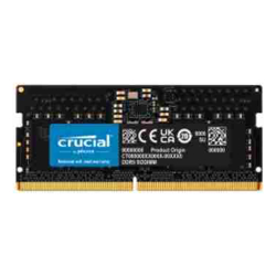 Micron CRUCIAL 8GB DDR5 NOTEBOOK MEMORY PC5-38400 4800MHz UNRANKED LIFE WTY
