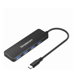 Simplecom (LS)Simplecom CH340 Compact USB-C to 4 Port USB-A Hub USB 3.2 Gen1