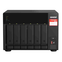 Qnap TVS-675-8G 6-bay NAS Zhaoxin KX-U6580 8C/8T 2.5GHz 8GB DDR4 RAM (2 x SODIMM slots max. 64GB) 6x SATA 6Gb/s bays 2 Year WTY