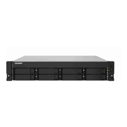 Qnap TS-832PXU-RP-4G 2U Rackmoun 8-Bay NAS AL324 quad-core 1.7 GHz 4GB DDR4 Hot-swappable 2x2.5 Gbe 2 x10GbE SFP+ 1xPCIe Gen 2 x2 4xUSB 3.2 3 yr wty