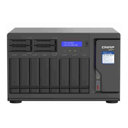 Qnap TVS-h1288X-W1250-16G12-Bay TurboNAS(8 x 3.5&amp;amp;quot; HDD + 4 x 2.5&amp;amp;quot; SSD)SATA 6GIntel Xeon W-1250 6 cores/12 threads 3.3 GHz(boost up to 4.7 GHz)16GB DDR4 3 yr