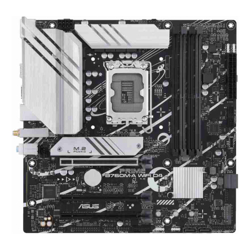 Asus PRIME B760M-A WIFI D4-CSM  Intel LGA1700 mATM Motherboard 128GB4xDDR41xPCIe 5.0 x16 2xM.24 xSATA1xHDMI2xDP.2.5Gb Ethernet