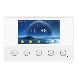 Fanvil i51W Indoor SIP Station 4 SIP Lines 5 Buttons PoE 4.3&amp;amp;quot; Colour Screen Linux ONVIF 2Yr Warranty