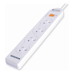 Sansai PAD-131P 4-Way Power Board with Master Switch 1M