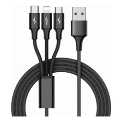 Philips Triple Data Cable USB to Lightning/Micro/Type-C