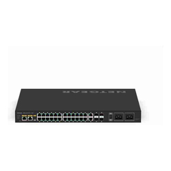 NETGEAR AV LINE 26-PORT MANAGED SWITCH ULTRA90 POE++ (24) 1440W GbE(2) SFP(4) LIFE WTY