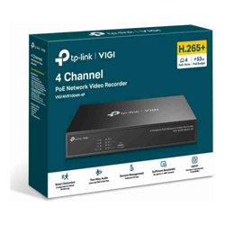 TP-Link NVR1004H-4P VIGI 4 Channel PoE+ Network Video Recorder