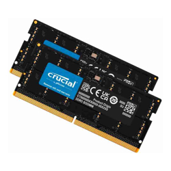 Micron Crucial 64GB (2x32GB) DDR5 SODIMM 5600MHz CL46 Notebook Laptop Memory