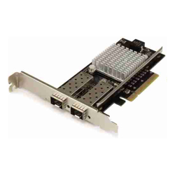 StarTech 10GB SFP+ NETWORK CARD 2-PORT FIBER PCIE INTEL CHIP 2 YR