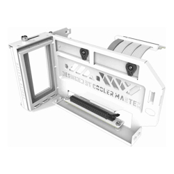 CoolerMaster COOLER MASTER WHITE UNIVERSAL VERTICAL VGA CARD HOLDER V3 + PCI-E X16 4.0 165MM RISER CABL