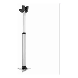 VOGELS Projector Mounts Small Silver Projector Ceiling Kit (15KG)
