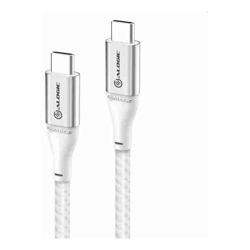ALOGIC Super Ultra USB 2.0 USB-C to USB-C Cable 1.5m 5A/480Mbps Space Grey &amp;amp;amp; Silver  MOQ:3