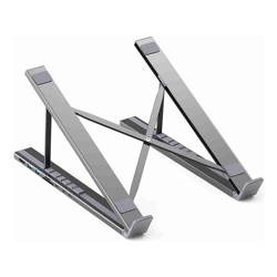 Choetech HUB-M48 7-in-1 Hub + Foldable Laptop stand USB-C to HDMI 4K/USB-A/TF&amp;amp;amp;SD/USB-C with PD Charging