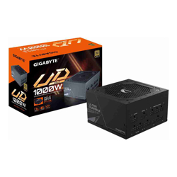 Gigabyte UD1000GM PG5 2.0 1000W ATX PSU Power Supply  80+ Gold &amp;amp;gt;90% 120mm Fan Black Flat Cables Single +12V Rail Japanese  &amp;amp;gt;100K Hrs