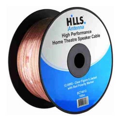 Hills Figure 8 Speaker Cable (168/0.16mm) 12AWG 100m Roll