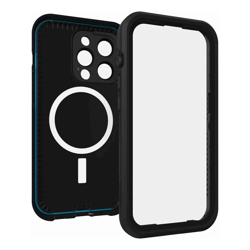OtterBox FRE Magsafe Apple iPhone 14 Pro Case Black (77-90172) DROP+ 5X Military Standard 2M WaterProof 360 ProtectionBuilt-In Screen Protector
