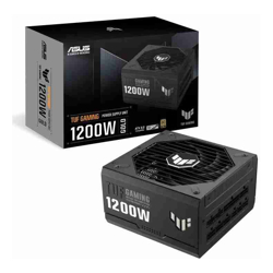 Asus TUF-GAMING-1200G 1200W 80 Plus Gold Fully Modular PSU Japanese Capacitors.135mm Fan Dual Ball Fan Bearings 10YW