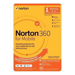 Symantec Norton 360 Mobile 1U 1D 1 Yr