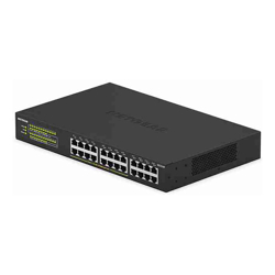 NETGEAR GS324P 24-port Unmanaged Gigabit Switch with 16-ports PoE+ (190W PoE Budget)