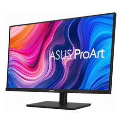 Asus ProArt Display PA328CGV Pro Monitor 32in IPS WQHD 165 Hz 95 DCI-P3 100 sRGB/Rec.709 Color Accuracy E &amp;amp;lt; 2 Calman Verified USB-C VESA Display HDR 600 FreeSync Premium Pro C-clamp Ergonomic Stnd