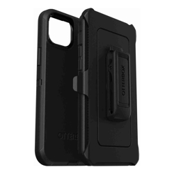 OtterBox Defender Apple iPhone 14 Plus Case Black (77-88362) DROP+ 4X Military Standard Multi-Layer Included Holster Raised Edges Rugged