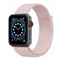 3Sixt Nylon Weave Band Apple Watch 3/4/5/SE/6 38/40mm-L PK