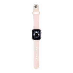 3Sixt Silicone Band Apple Watch 3/4/5/SE/6 42/44mm Lt Pink