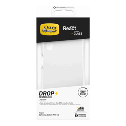 OtterBox React + Trusted Glass Samsung Galaxy A14 5G- clear