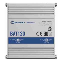 Teltonika Two 4-pin DC ports Power Supply DIN rail and surface mounting options 6hrs Runtime at Full Load