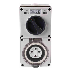 4Cabling 4C | Combination Switched socket 4Pin IP66 500V 10A