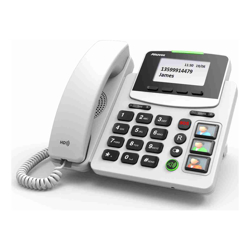 Akuvox SP-R15P-EP Big Button IP Phone EP10 Pendant Included 1 SIP Line HAC Supports PoE Power Supply not included