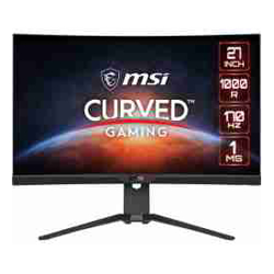 MSI G272CQP 27&amp;amp;quot; VA Curved 2560x1440 16:9 1ms 170Hz FreeSync 2xHDMI 1xDP VESA Adjustable Height Tilt 3 Year Warranty
