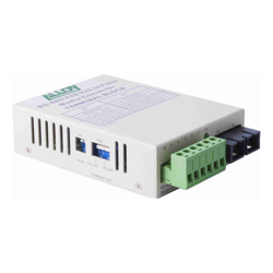 Alloy SCR460SC-4 RS-232/422/485 Serial Terminal to Single Mode Fibre Converter. Max. range 20Km
