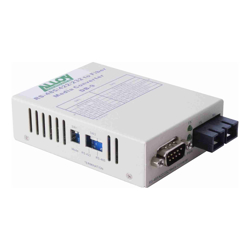 Alloy SCR460SC-1 RS-232/422/485 Serial DB-9 to Multimode Fibre Converter. Max. range 2Km