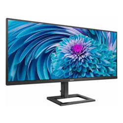 Philips 346E2LAE 3440X1440 WQHD 21:9 VA LCD 100HZ 1MS FREESYNC GAMING W-LED MONITOR HDMI/DP/USB-C SPEAKERS USB HUB HEIGHT ADJUSTABLE 100X100MM VESA 3 YEARS WARRANTY