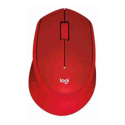 Logitech M331 SILENT PLUS  Wireless Mouse RED DPI (Min/Max): 1000 1-Year Limited Hardware Warranty