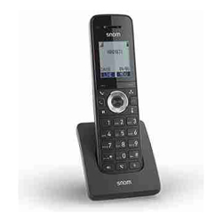 SNOM M15SC DECT Handset 25mm Headphone Jack 7 Days Battery Life Voicemail LED notification light