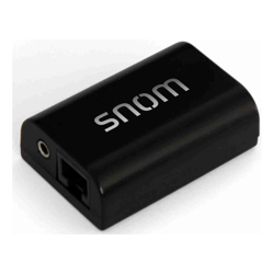 SNOM Wireless Headset Adapter  Complete freedom of movement DHSG Standard No Additional Power Supply Required